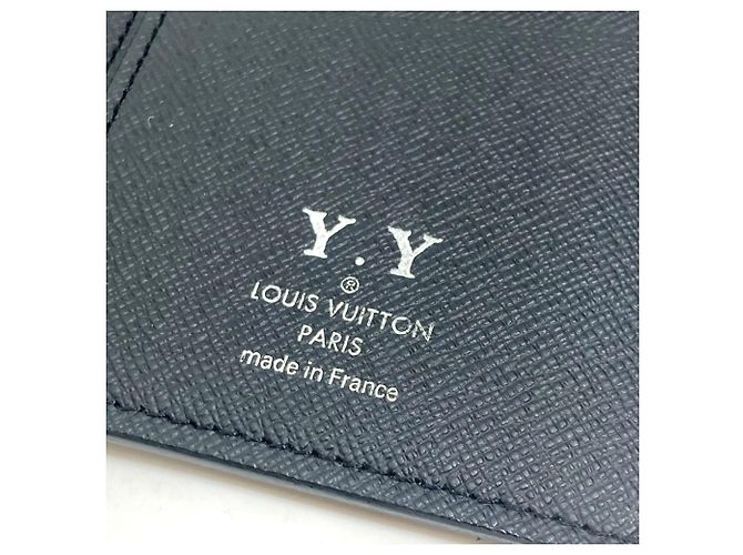 Brazza Louis Vuitton Monogram Eclipse Bifold Wallet Black - view 14