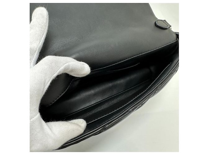 Borsa a catena 2 in 1 in pelle trapuntata Louis Vuitton Nero - vista 12