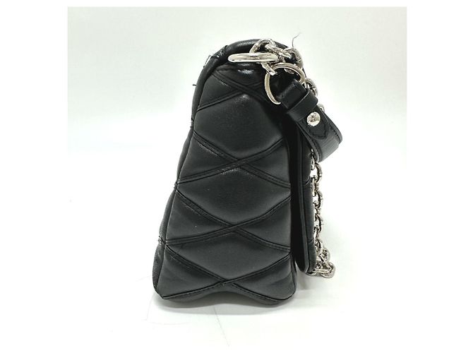 Borsa a catena 2 in 1 in pelle trapuntata Louis Vuitton Nero - vista 4