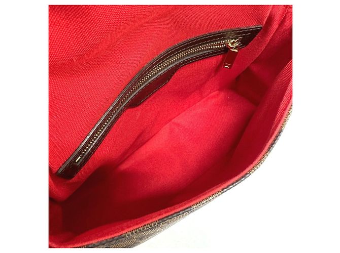 Louis Vuitton Damier Mini Looping Schultertasche Braun Damier ebene - Ansicht 10