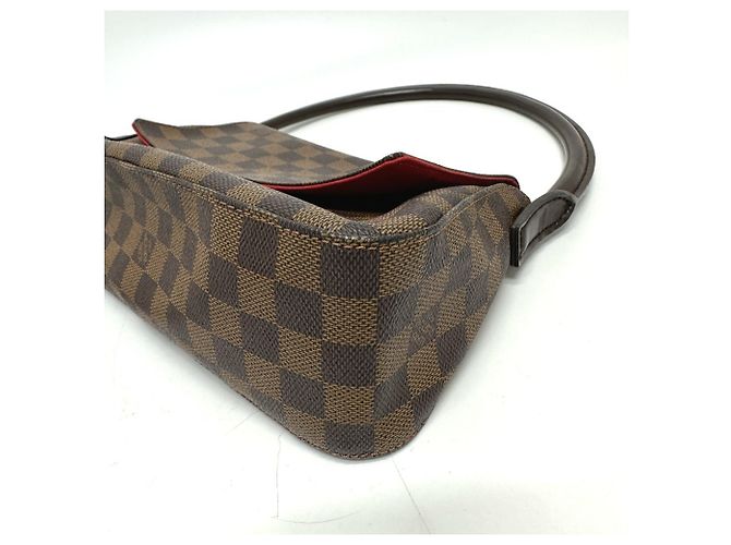 Louis Vuitton Damier Mini Looping Schultertasche Braun Damier ebene - Ansicht 6