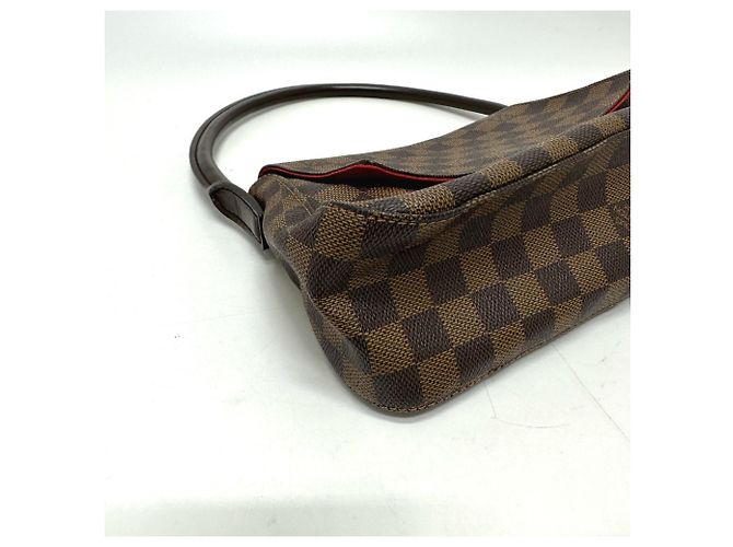Louis Vuitton Damier Mini Looping Schultertasche Braun Damier ebene - Ansicht 7