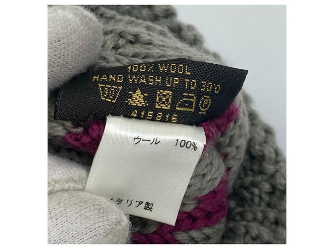 Muffole in Maglia Monogram Louis Vuitton Viola scuro - vista 6