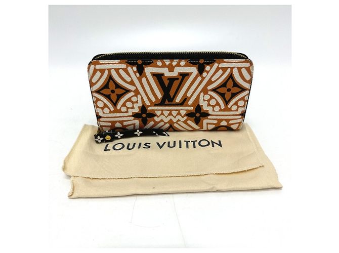 Cartera Zippy Monogram Graffiti Louis Vuitton Castaño - vista 14