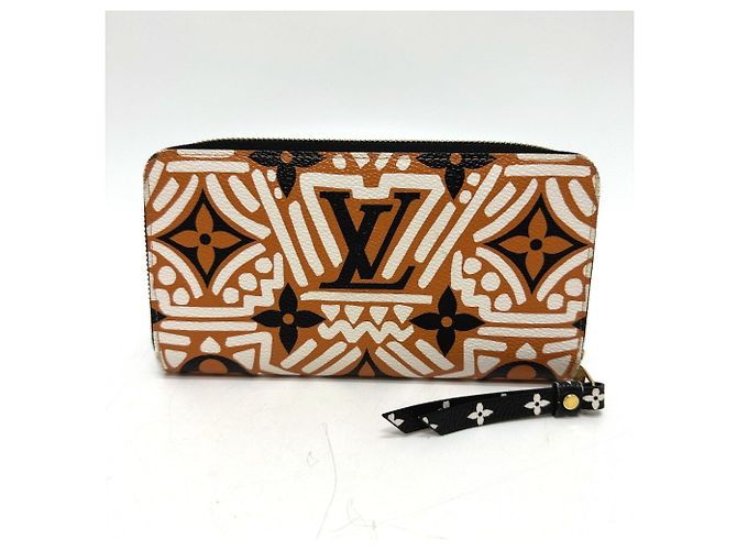 Cartera Zippy Monogram Graffiti Louis Vuitton Castaño - vista 2