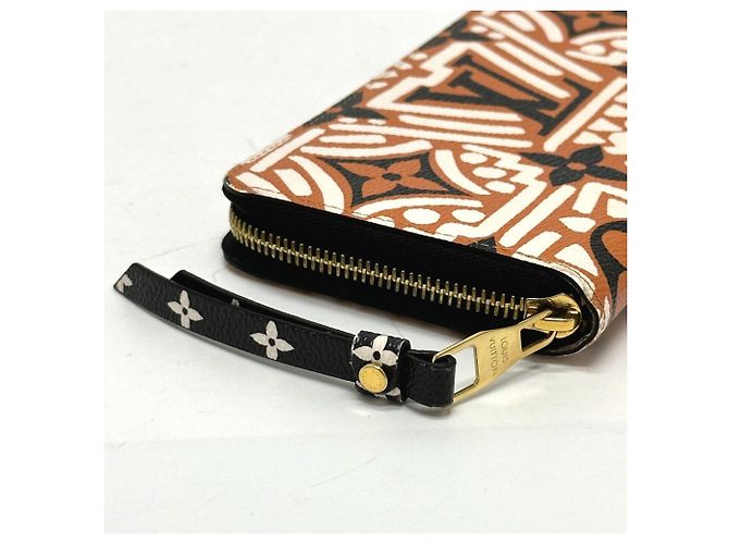 Cartera Zippy Monogram Graffiti Louis Vuitton Castaño - vista 4