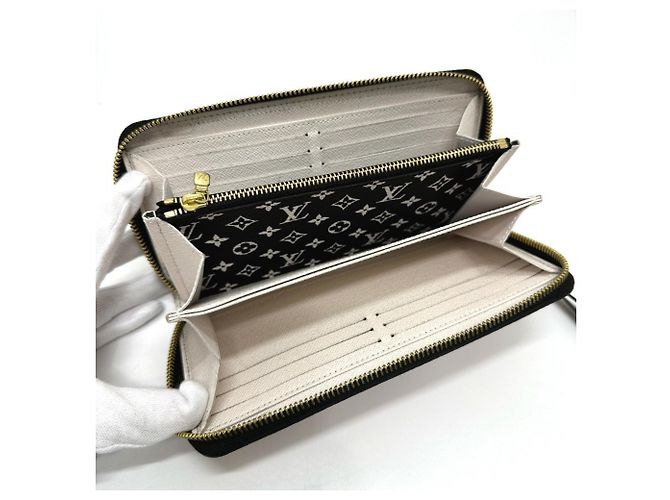 Cartera Zippy Monogram Graffiti Louis Vuitton Castaño - vista 7