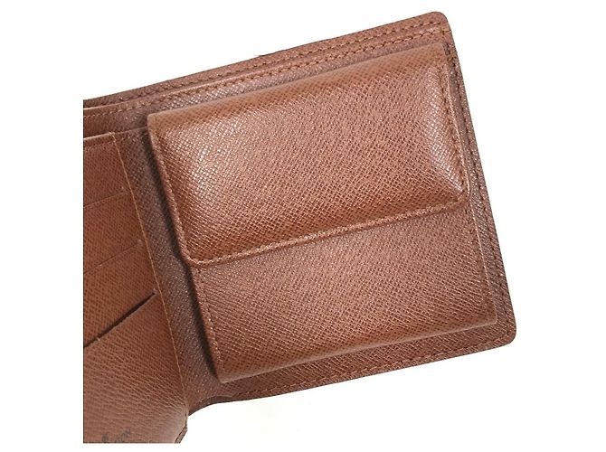 Portafoglio corto Marco Monogramma Louis Vuitton Marrone - vista 10