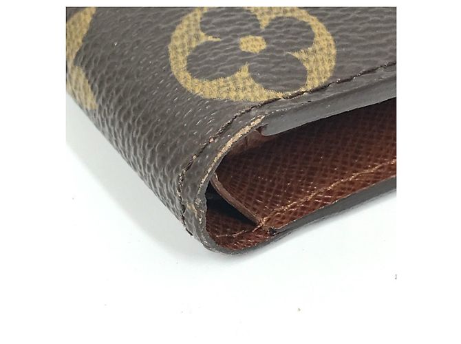 Portafoglio corto Marco Monogramma Louis Vuitton Marrone - vista 6