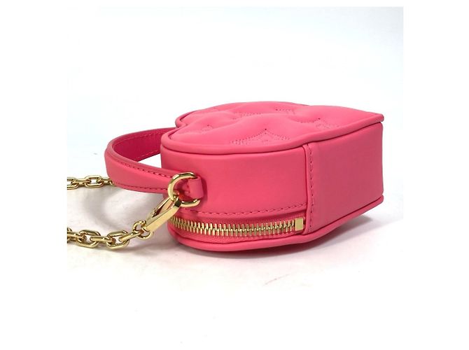 Pochette Louis Vuitton Monogram Bubblegram Pop My Heart Rosa - vista 8