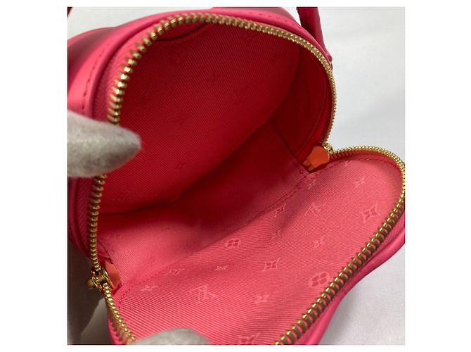 Pochette Louis Vuitton Monogram Bubblegram Pop My Heart Rosa - vista 9
