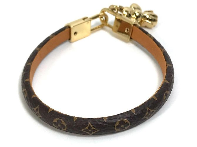 Bracciale Charm Vivienne Monogram Louis Vuitton Marrone - vista 3