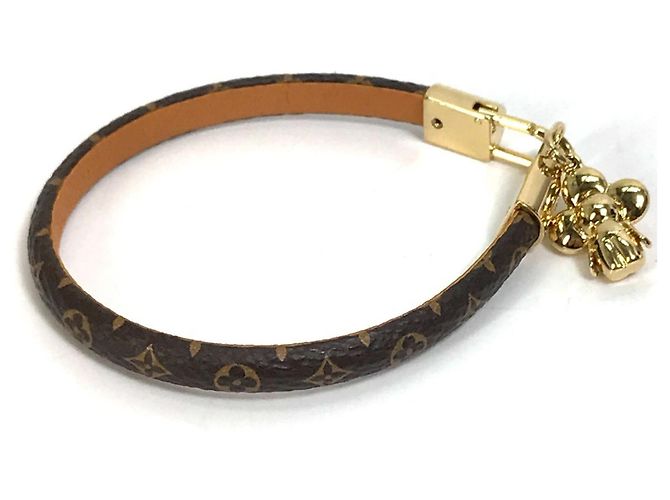 Bracciale Charm Vivienne Monogram Louis Vuitton Marrone - vista 4