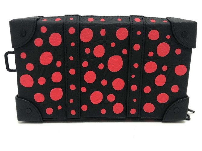 Borsa a spalla portafoglio Soft Trunk Monogram Dot Louis Vuitton Nero - vista 2