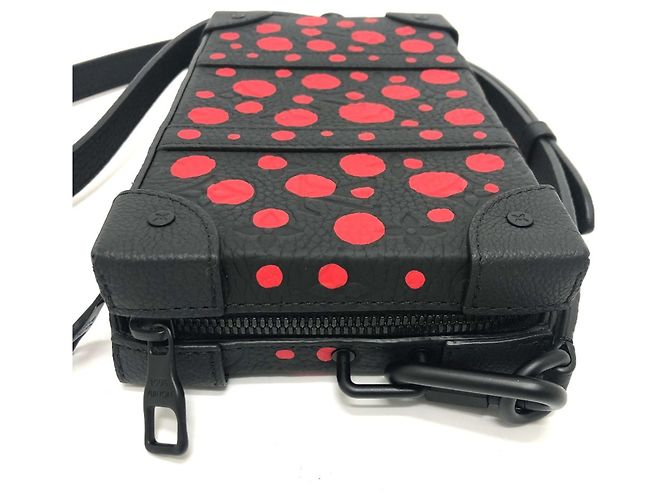 Borsa a spalla portafoglio Soft Trunk Monogram Dot Louis Vuitton Nero - vista 3