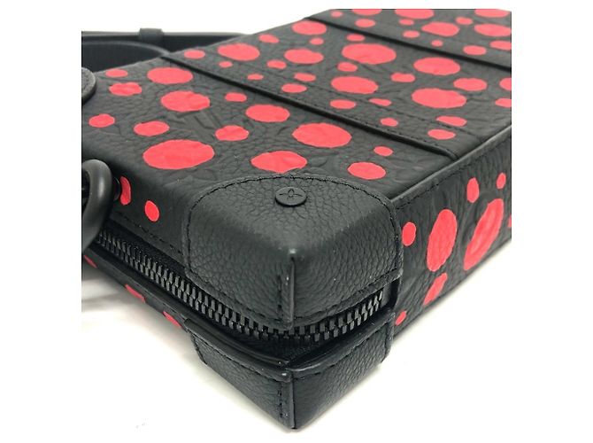 Borsa a spalla portafoglio Soft Trunk Monogram Dot Louis Vuitton Nero - vista 6