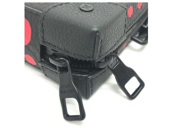 Borsa a spalla portafoglio Soft Trunk Monogram Dot Louis Vuitton Nero - vista 8