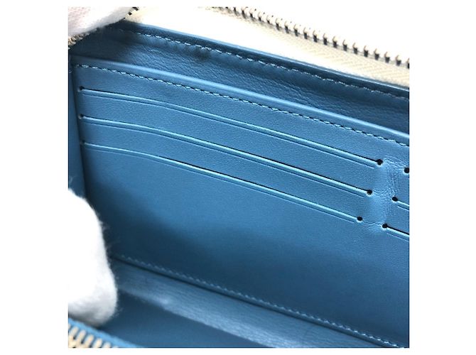 Cartera Zippy Monogram Mahina Louis Vuitton Blanco - vista 11