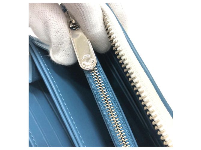 Cartera Zippy Monogram Mahina Louis Vuitton Blanco - vista 13