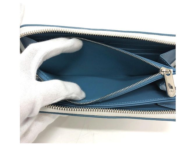 Cartera Zippy Monogram Mahina Louis Vuitton Blanco - vista 14
