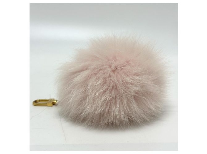 Portachiavi Fluffy Fuzzy Bubble di Louis Vuitton Rosa - vista 3