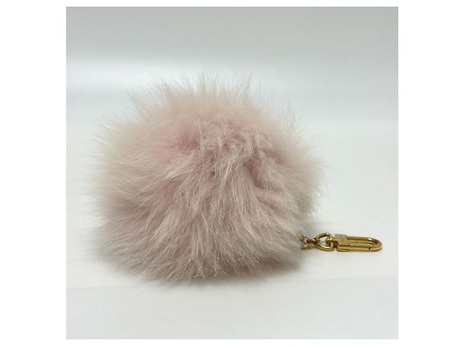 Portachiavi Fluffy Fuzzy Bubble di Louis Vuitton Rosa - vista 4