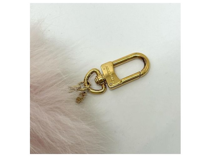 Portachiavi Fluffy Fuzzy Bubble di Louis Vuitton Rosa - vista 5