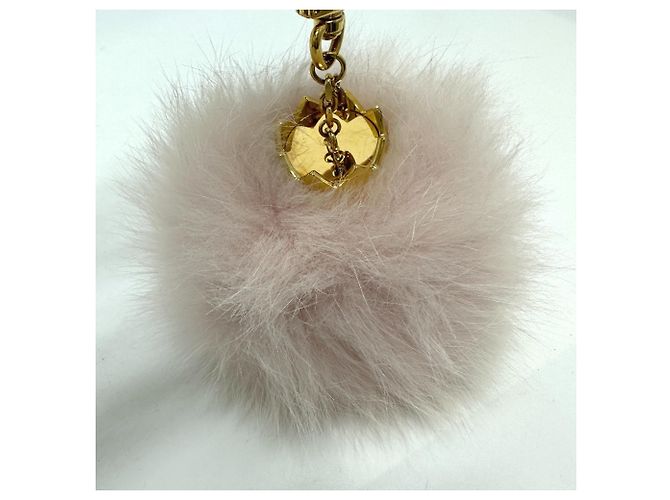 Portachiavi Fluffy Fuzzy Bubble di Louis Vuitton Rosa - vista 8
