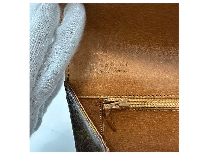Louis Vuitton Monogram Pochette Dame PM Clutch Tasche Braun - Ansicht 11