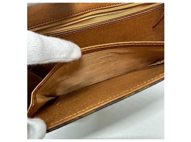 Louis Vuitton Monogram Pochette Dame PM Clutch Tasche Braun - Ansicht 13