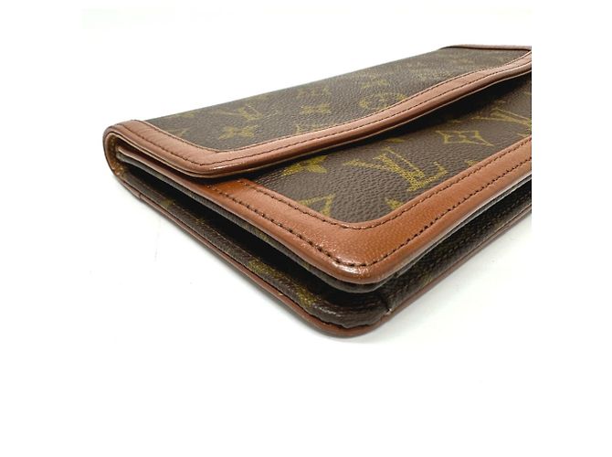 Louis Vuitton Monogram Pochette Dame PM Clutch Tasche Braun - Ansicht 4