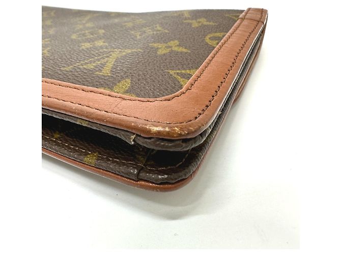 Louis Vuitton Monogram Pochette Dame PM Clutch Tasche Braun - Ansicht 6