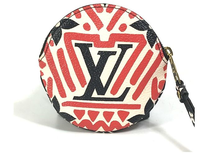 Portafoglio Monogramma Louis Vuitton Nero Bianco Rosso - vista 2