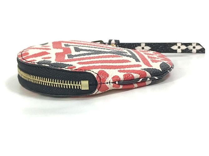 Portafoglio Monogramma Louis Vuitton Nero Bianco Rosso - vista 3
