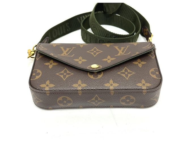 Borsa a Spalla Monogram Multi Pochette Felicie di Louis Vuitton Marrone - vista 3