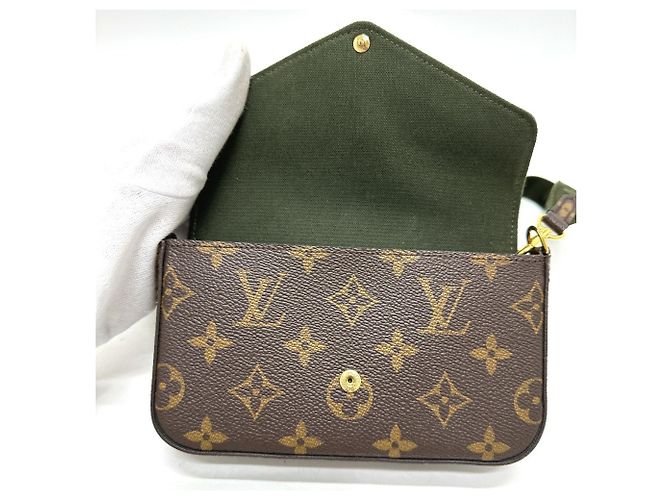 Borsa a Spalla Monogram Multi Pochette Felicie di Louis Vuitton Marrone - vista 9