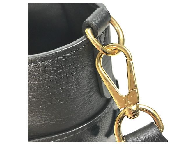 Louis Vuitton Monogram Tuftage On My Side MM Tote Bag Schwarz - Ansicht 12