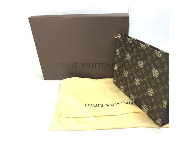 Borsa Clutch Pochette Voyage Louis Vuitton Monogram Christopher Nemeth Rope Marrone - vista 11