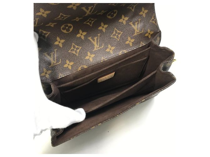 Borsa Pochette Metis MM Monogramma Louis Vuitton Marrone - vista 14