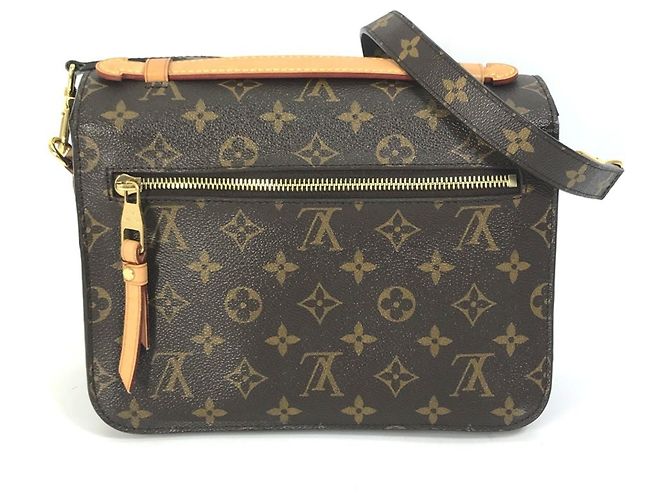 Borsa Pochette Metis MM Monogramma Louis Vuitton Marrone - vista 2