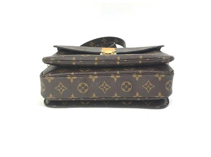 Borsa Pochette Metis MM Monogramma Louis Vuitton Marrone - vista 5