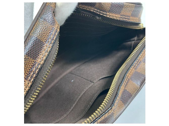 Pochette Saint Paul Damier di Louis Vuitton Marrone Damier ebene - vista 11