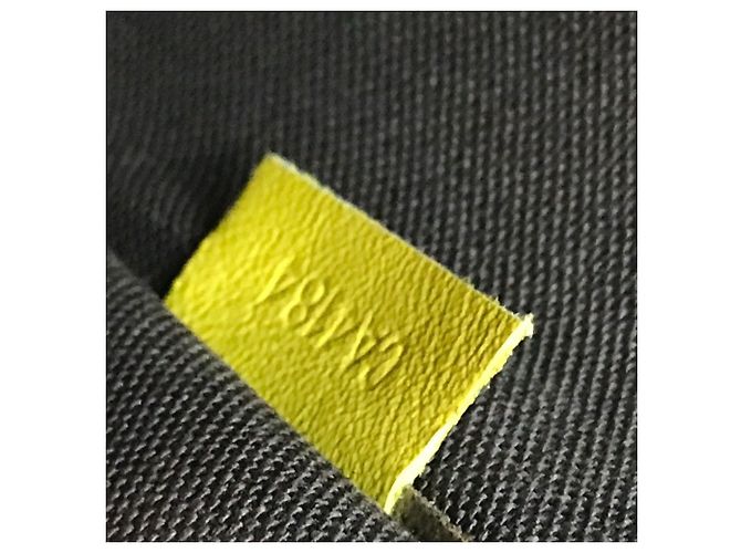 Borsa a Spalla Damier Infini Louis Vuitton Giallo Verde chiaro - vista 13