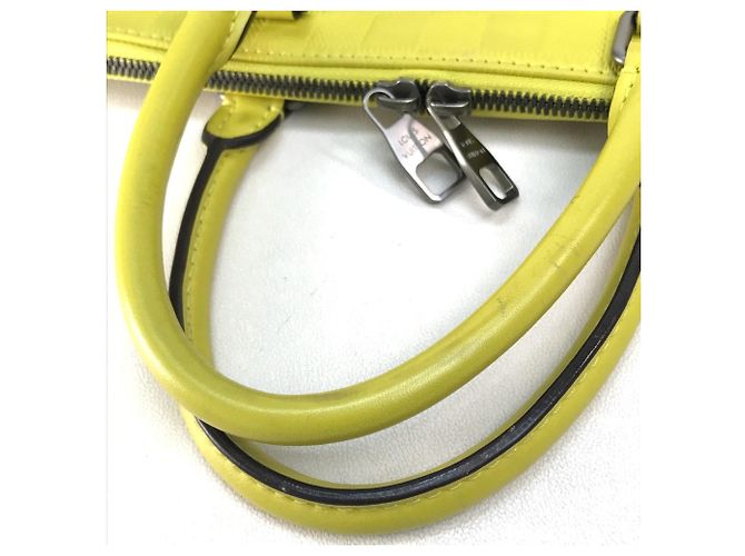 Borsa a Spalla Damier Infini Louis Vuitton Giallo Verde chiaro - vista 8