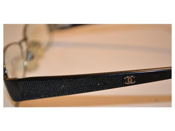 Gafas Chanel 2151-T-B Negras de Plástico Negro - vista 4