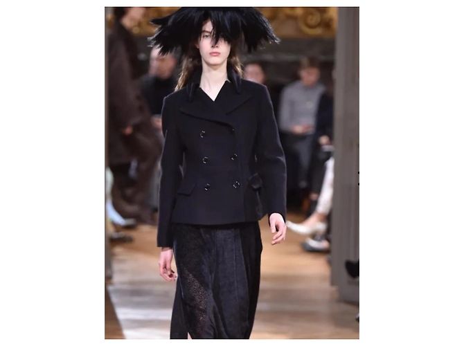Giacca John Galliano, modello Smoking Black. Nero - vista 2