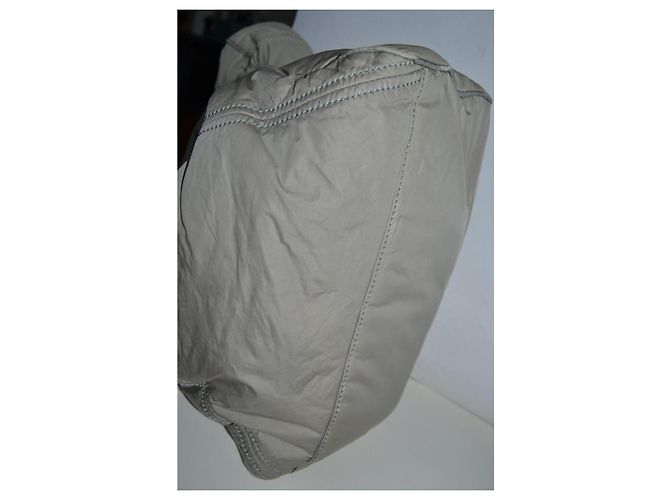 Borsa a mano Fay in tessuto grigio - vista 5