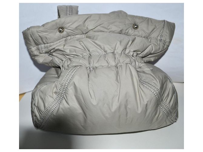 Borsa a mano Fay in tessuto grigio - vista 6