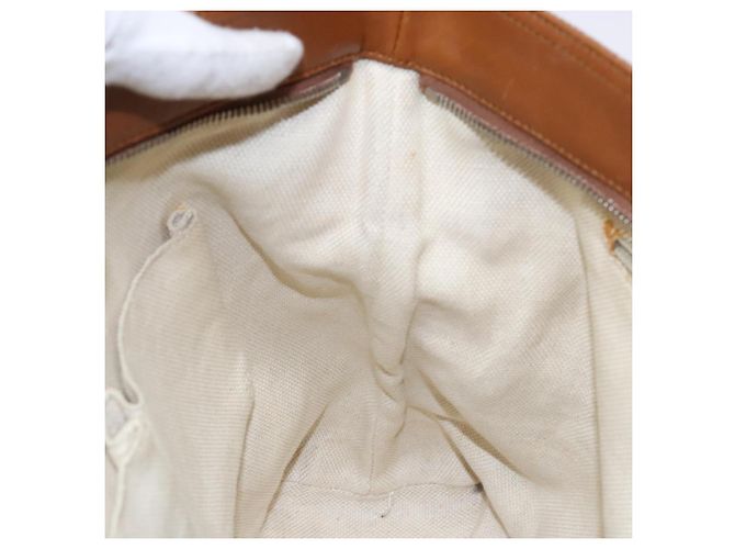 Borsa a Spalla GG Canvas Gucci Beige Argento 308930 Auth yk18742 - vista 19