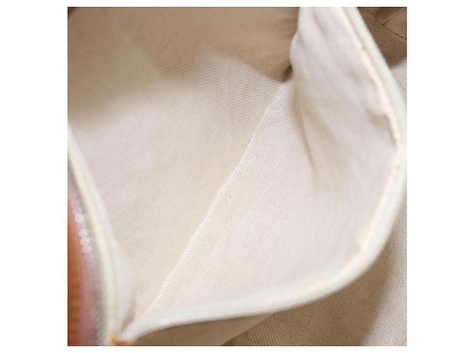 Borsa a Spalla GG Canvas Gucci Beige Argento 308930 Auth yk18742 - vista 20